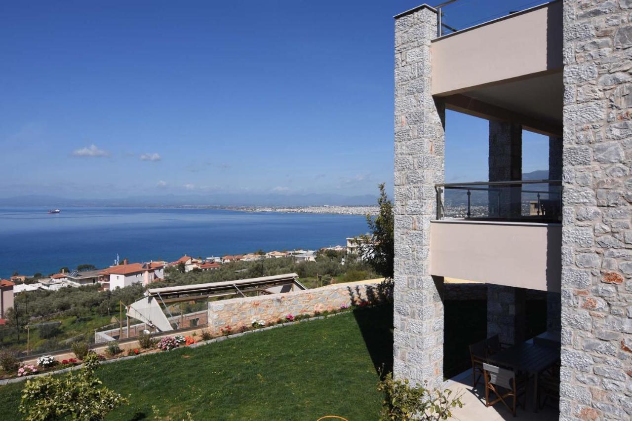 Villa Dafni - Infinite Sea Vistas With Private Pool كالاماتا المظهر الخارجي الصورة